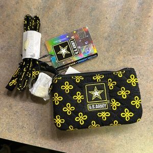 Army Vera Bradley Zip ID Lanyard